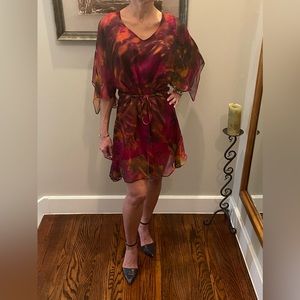 Custom Made Multicolored Dress Sized 4